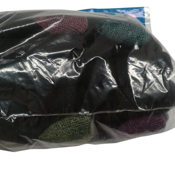 Fruit Of The Loom Size 6-10.5 Crew Socks Girls 10 Pack Black Ultra Soft NEW - Picture 4 of 6